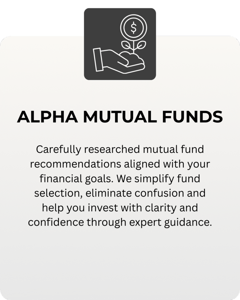 Alpha Mutual Funds researched fund recommendations